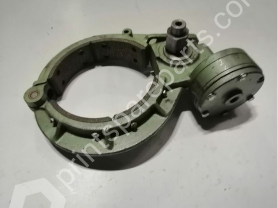 Fresh-padded brake Power flo assembly, used